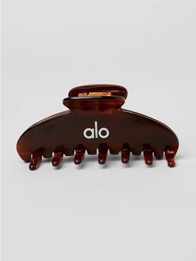 Alo Brown Tortoiseshell Hair Claw Clip